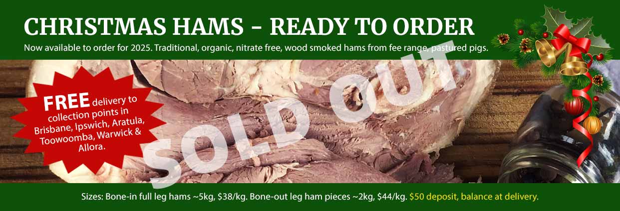 Our Christmas Hams are now ready to order